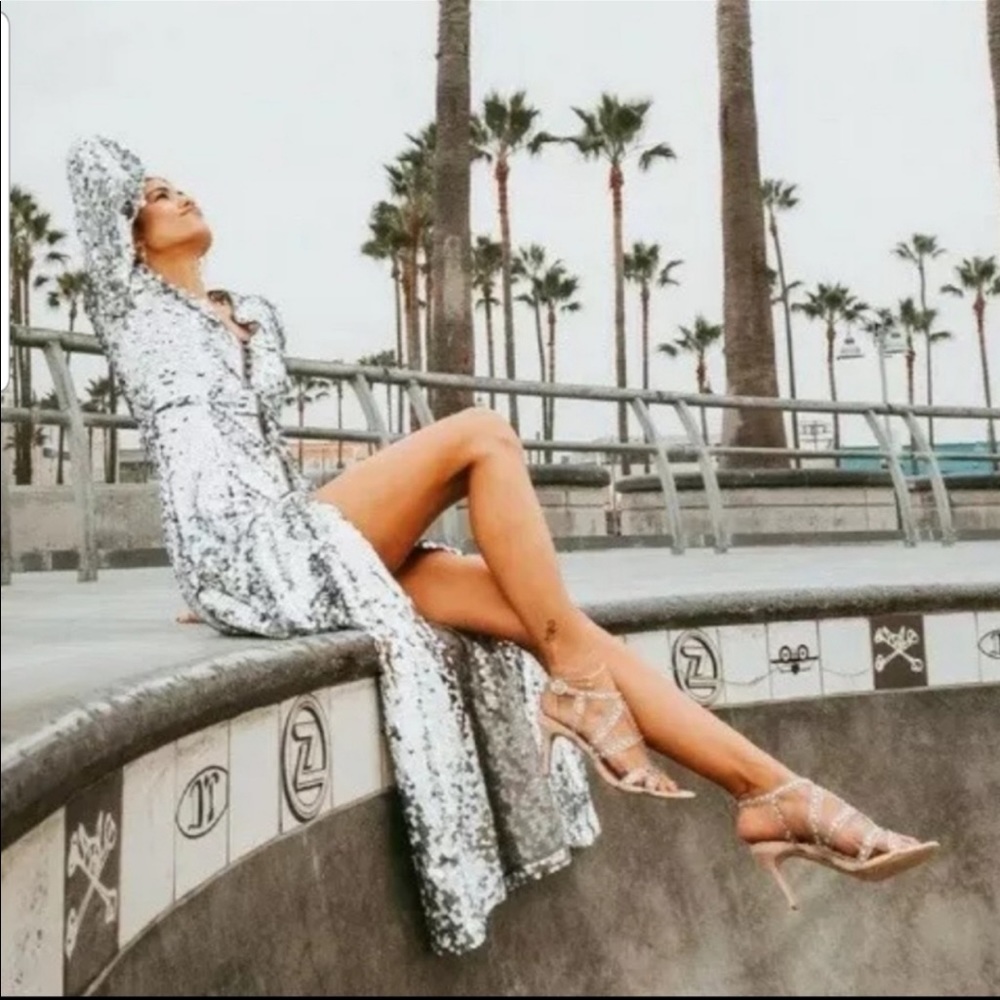 *SOLD* ZARA maxi sequin dress